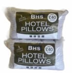 Hotel Quality Stripe Pillows |2Pack|4Pack|6Pack| Extra Filled Cotton Blend SAME DAY DISPATCH